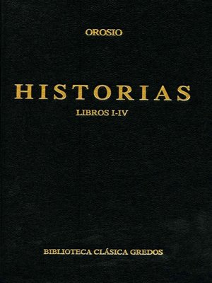 cover image of Historias. Libros I-IV